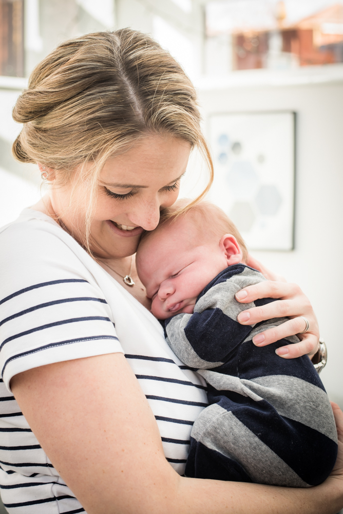 Mummy snuggles, baby photographer Maryport