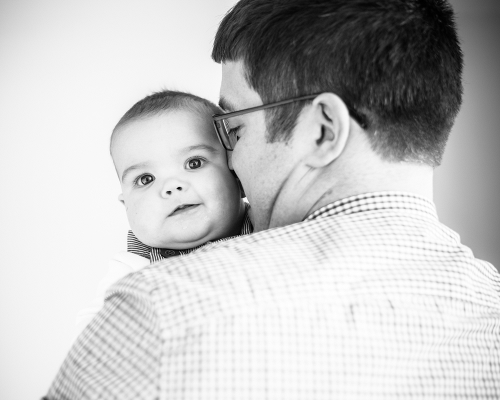 With Dad, newborn photography Carlisle