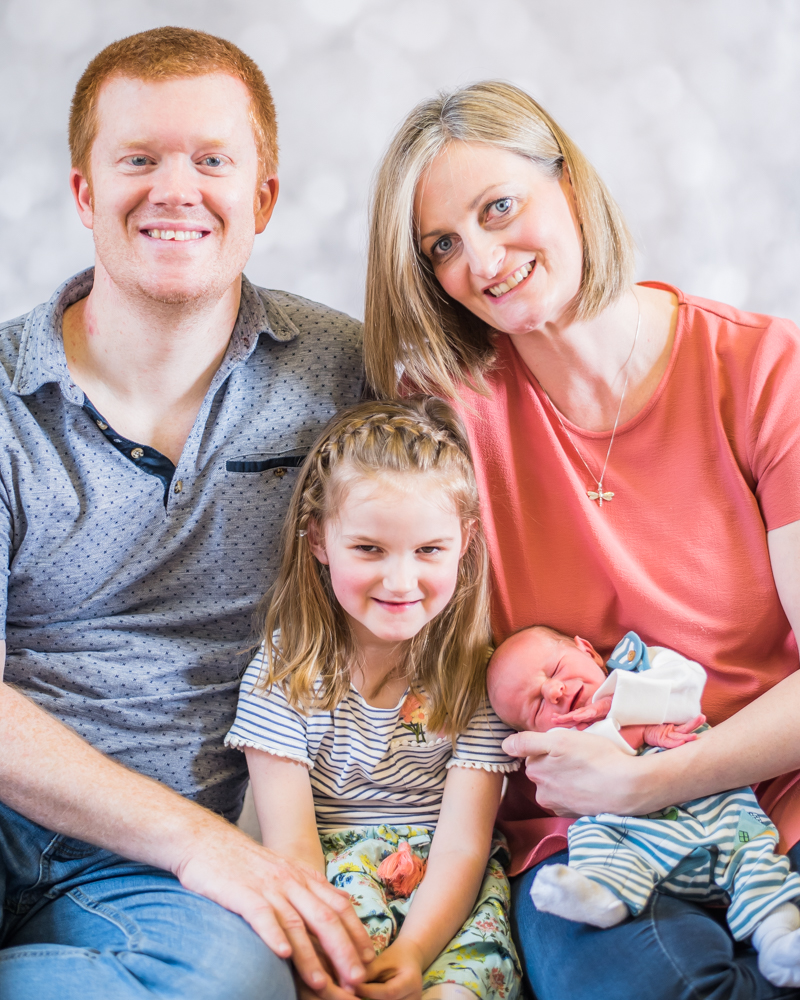 Family portrait, newborn photographers Silloth