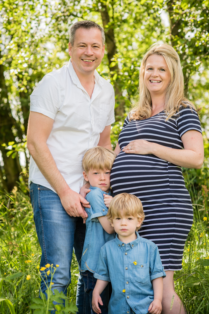 Family portrait, Lake District maternity photographer