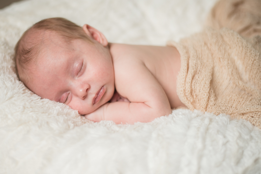 Sleepy baby portraits, Cockermouth baby photographers