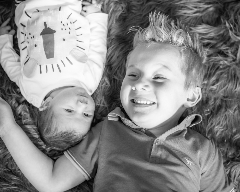 Brothers cuddled together, newborn portraits Carlisle