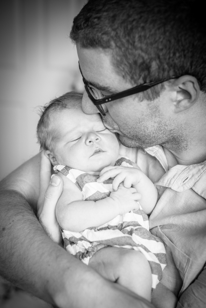 Kisses from Dad, baby portraits Keswick