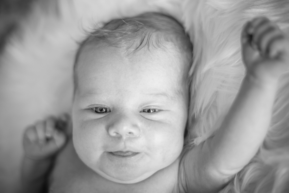 Stretching baby, newborn photographs Carlisle