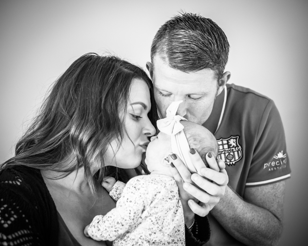 Kisses from Mum, baby photographer Carlisle